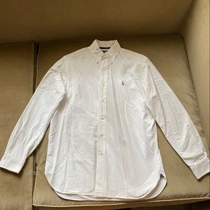 Polo Ralph Lauren Oxford Shirt: Classic Fit - Size M, White